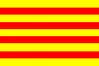 Flagge Katalanien