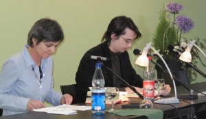 Doris Plöschberger und Clemens J. Setz - Leipziger Buchmesse 2011